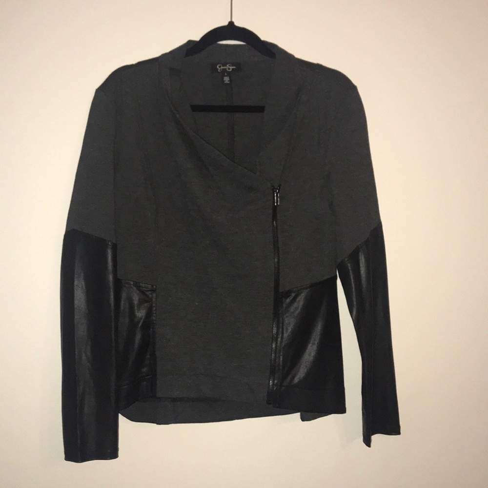 Jessica Simpson gray/Black size L. Jacket/blazer